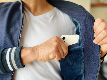 Chaquetas Bomber Classic Hombre 14120 Azul