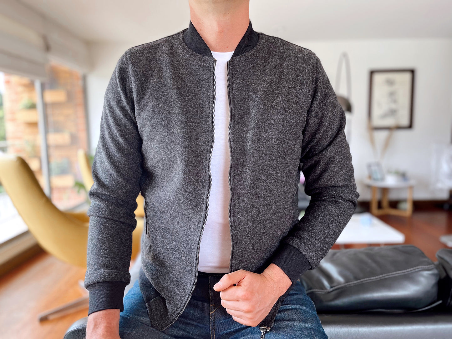 Chaquetas Bomber Classic 14144 Negro