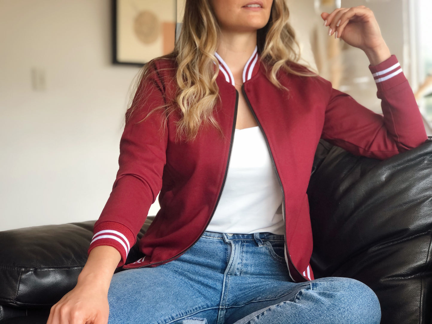 26047  Bomber Classic Mujer