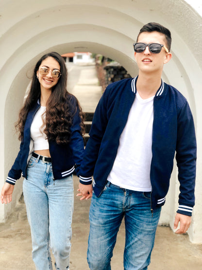 Chaquetas Bomber Classic Hombre 14120 Azul