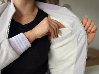 Chaquetas Bomber Classic 26106 Lila