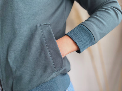 Chaquetas Bomber Classic 26113 Verde Oscuro