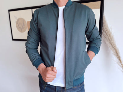 14001 Bomber Classic  Verde Bot.
