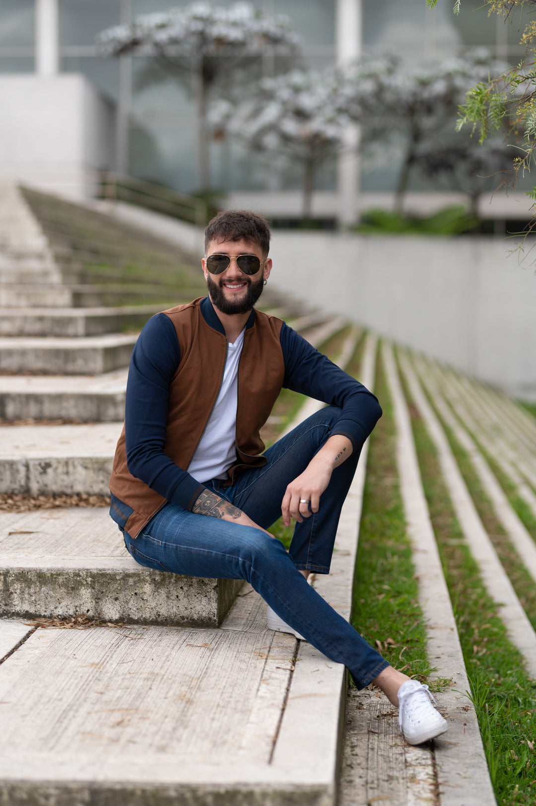 Chaqueta Beisbolera 14141 Ocre