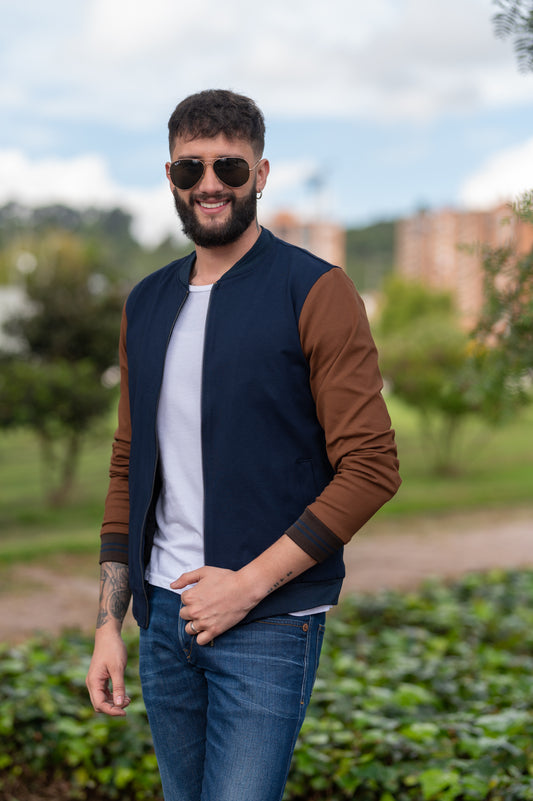 Chaquetas Beisbolera 14142 Azul
