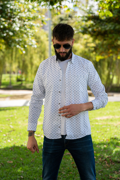Camisa de Hombre 31169 Blanco