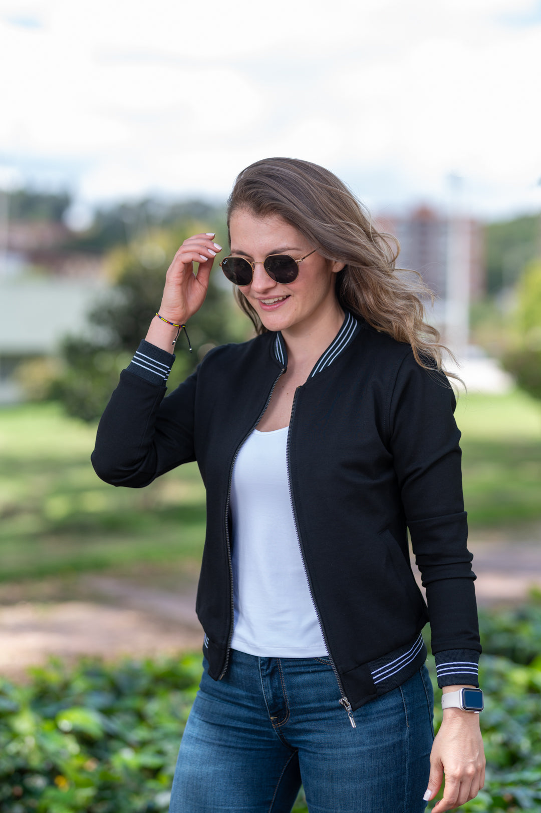 26047  Bomber Classic Mujer