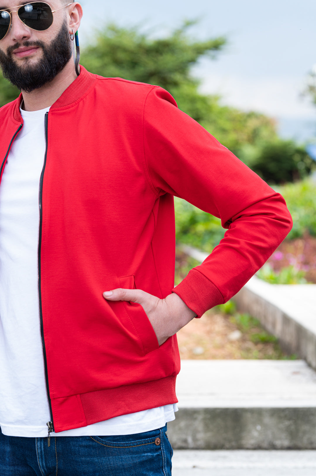 Outfits Chaquetas Rojas Para Hombre Outfit Chamarra De Piel Roja