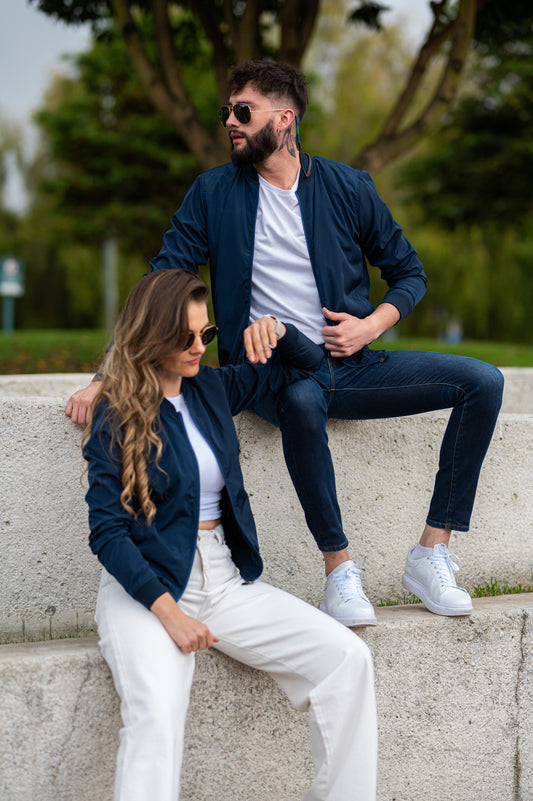 Match Chaquetas Impermeable Hombre 14152 Azul