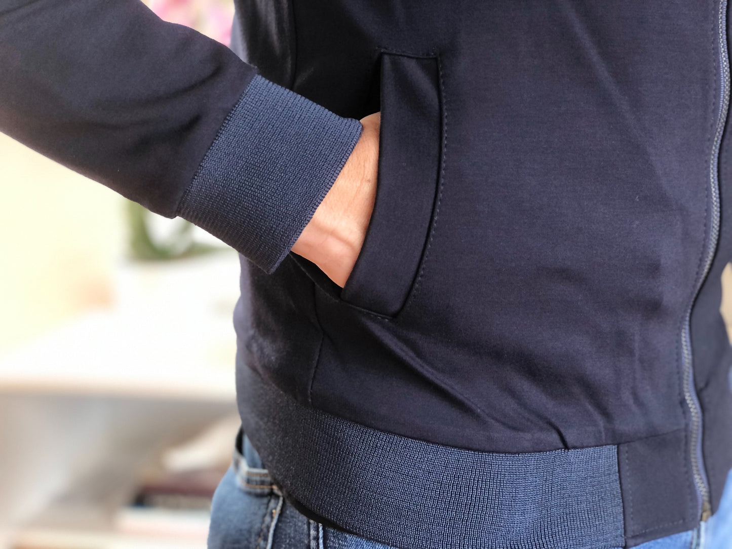 Chaquetas Beisbolera 14071 Gris Jaspe