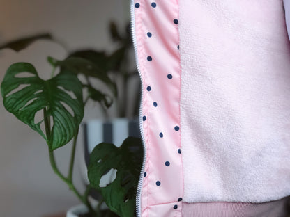 Chaqueta impermeable 26050 Rosado