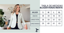 Cargar imagen en el visor de la galería, Blazer 25047 Verde Menta
